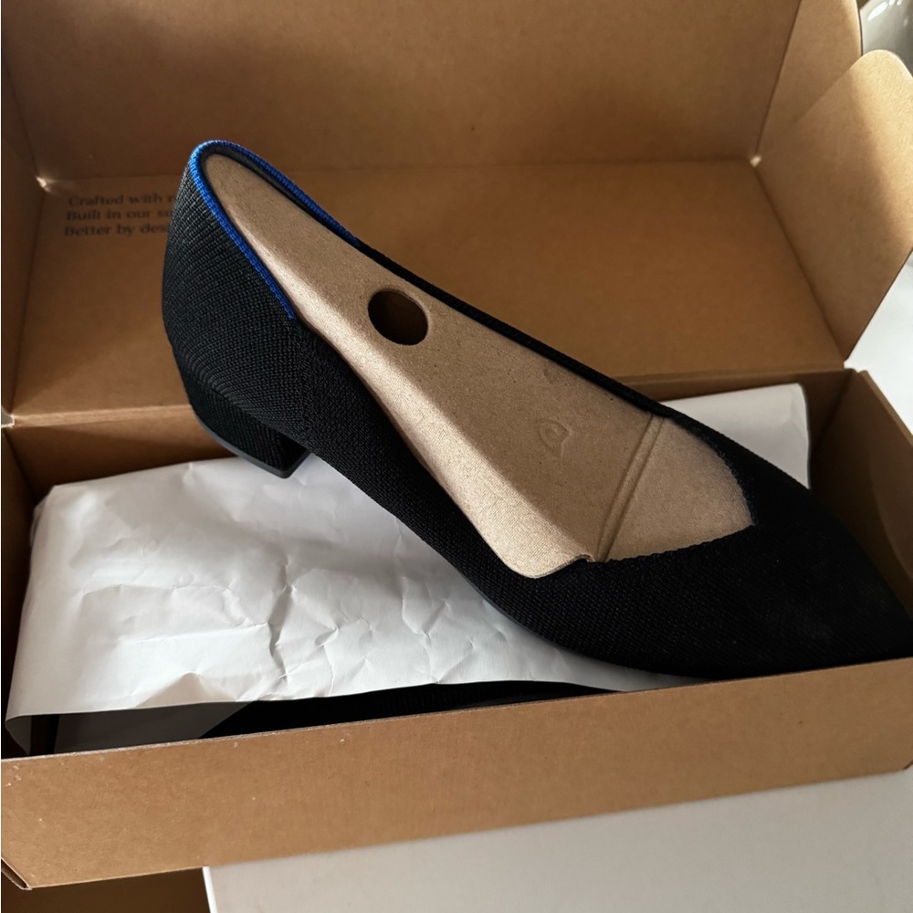 Rothy’s high point heel, color- black.  NIB, never worn. Size 8.5.